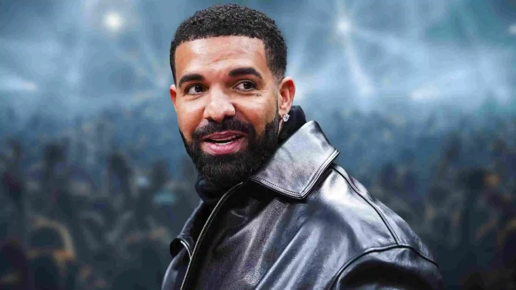 Drake net worth 2026 - rap mogul and OVO brand founder surrounded by luxury lifestyle and Toronto city skyline