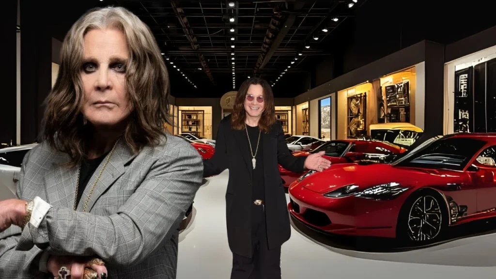 Ozzy Osbourne net worth legacy tribute - Prince of Darkness on stage with dramatic rock concert lighting and crowd