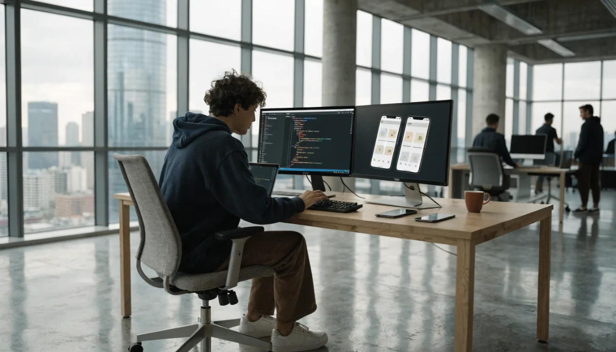 Hire a React Native developer working on a cross-platform mobile app for iOS and Android